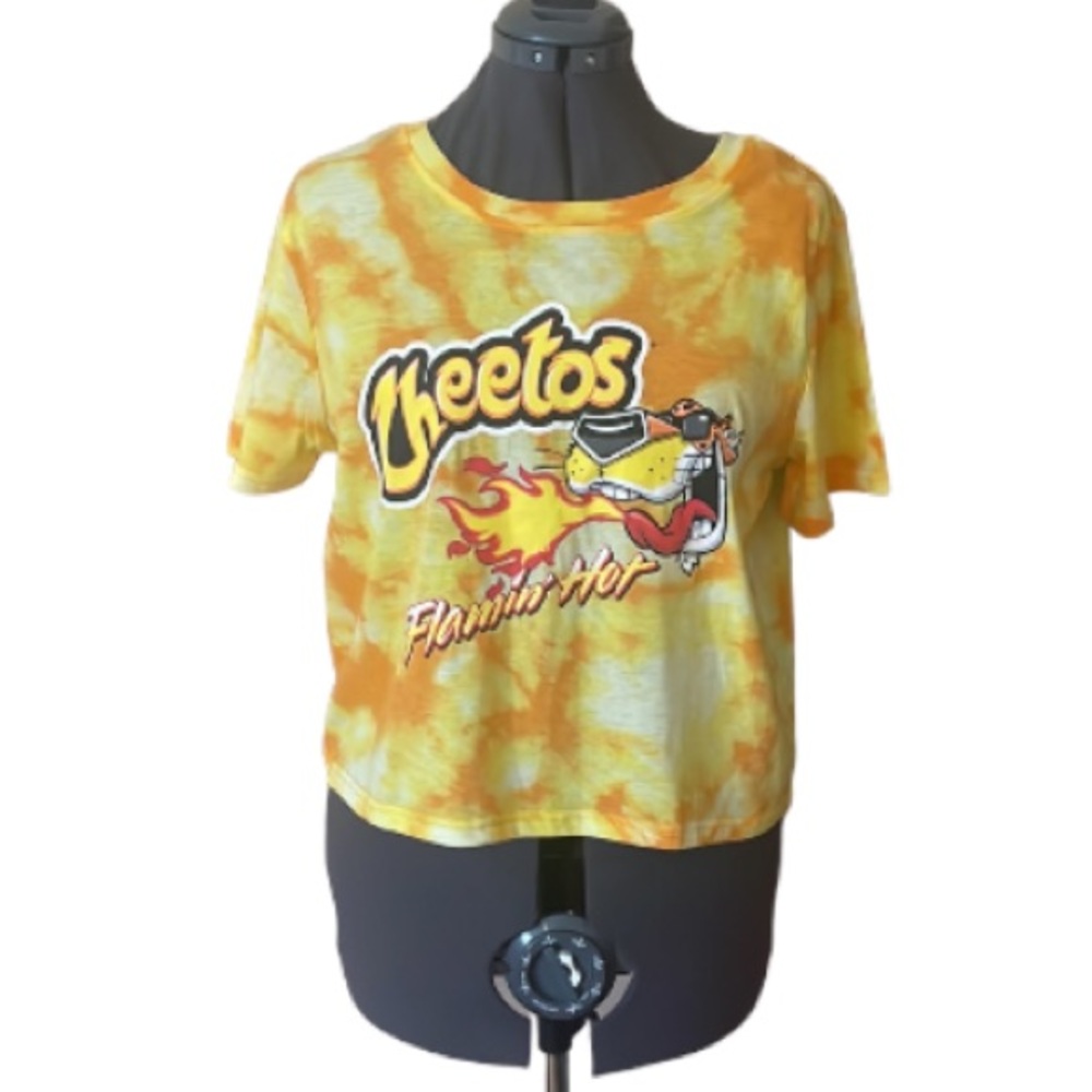 2/$30 Mad Engine Cheetos Flamin Hot T-Shirt Size Large